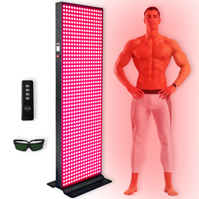 EXESAS 800 LED, 4000W Dual-Chip, Red Light Therapy Device for Full Body, 4-Wavelengths Infrared LED Panel for Skin, Weight, Pain, Wellness