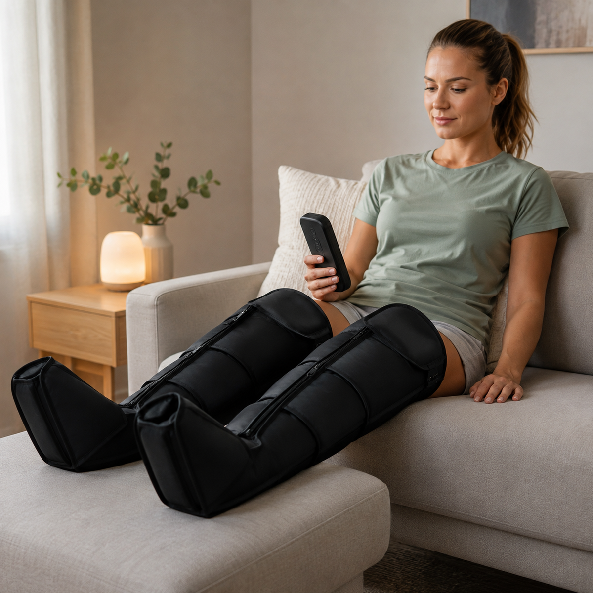 Air Compression Leg Massager Recovery System Cordless S
