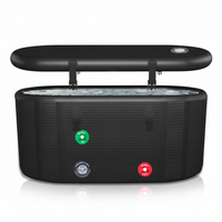 Cold Plunge Tub Designed for Athletes, 195 Gallon Capacity, Insulated Lid, Water Chiller Compatible